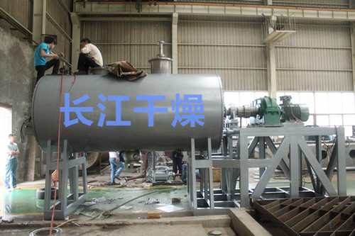 耙式干燥機試壓1