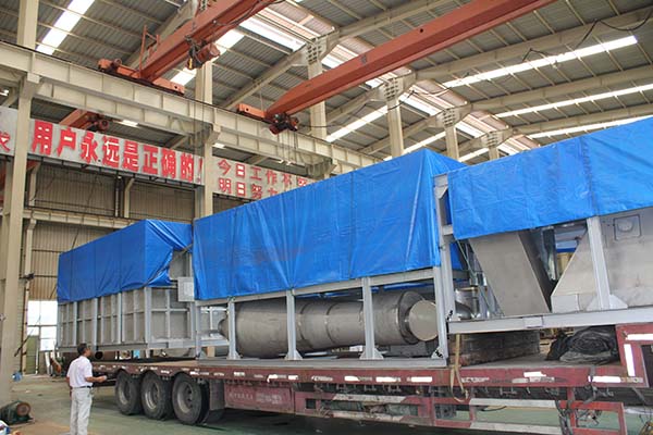 中鐵公司出口剛果大型閃蒸干燥機(jī)3